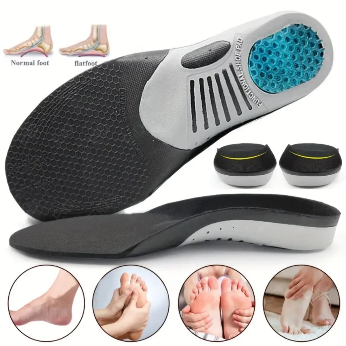 The Sneaker Care - Semelles intérieures Orth4WD pour chaussures, orthèses