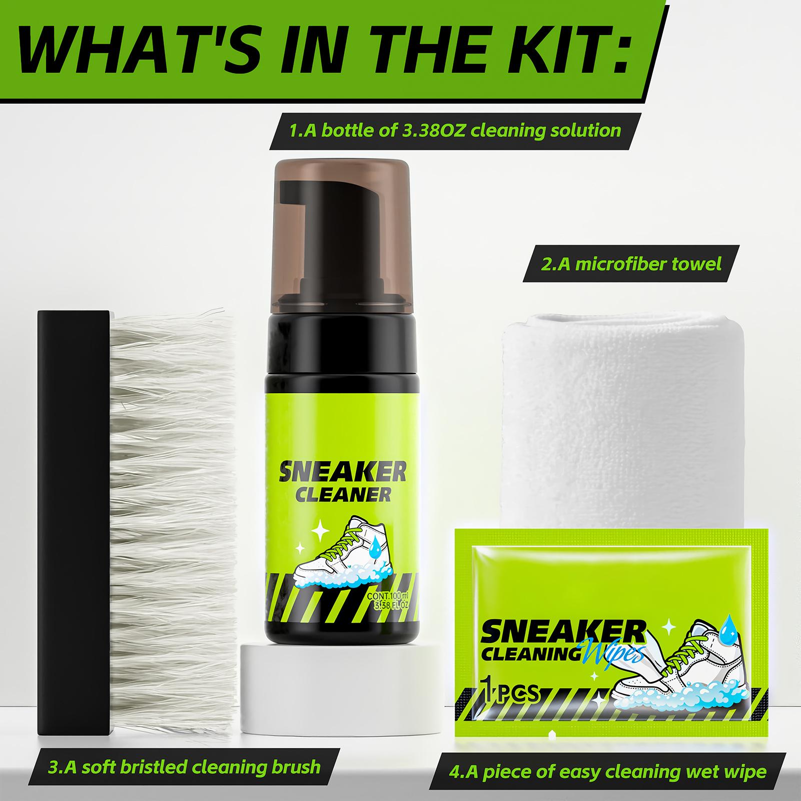 Nettoyant pour baskets 4 pièce - Sneaker Care For Canvas Fabrics avis et prix