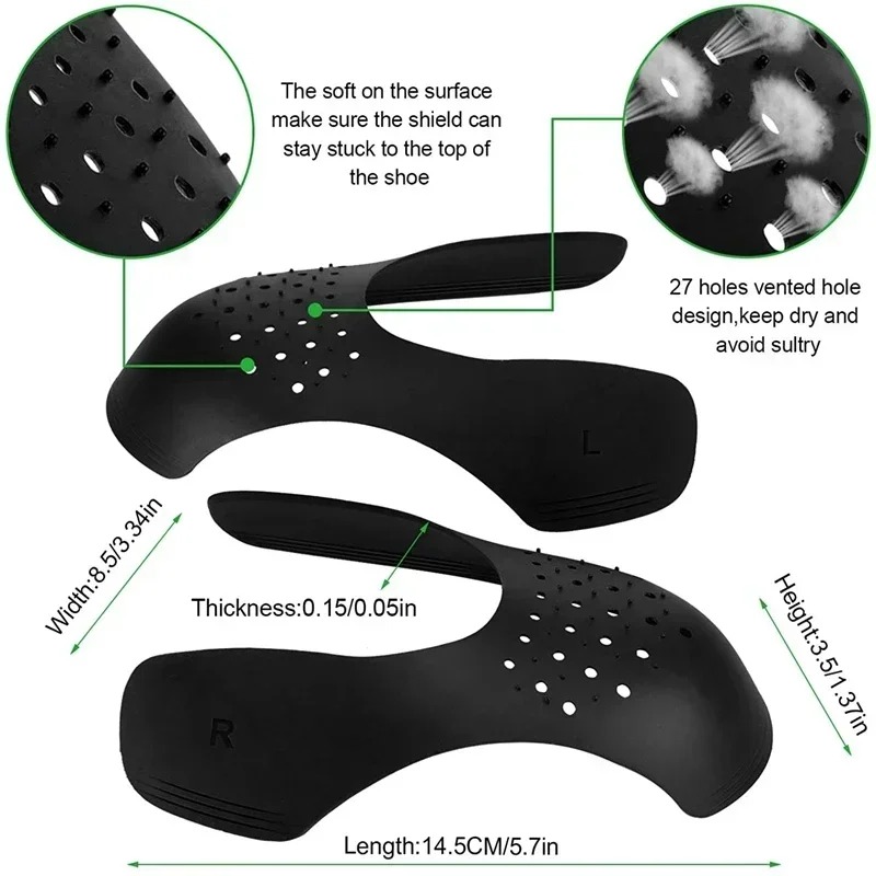 Lot de 4 protège-chaussures an - Crease Protector Toe avis et prix