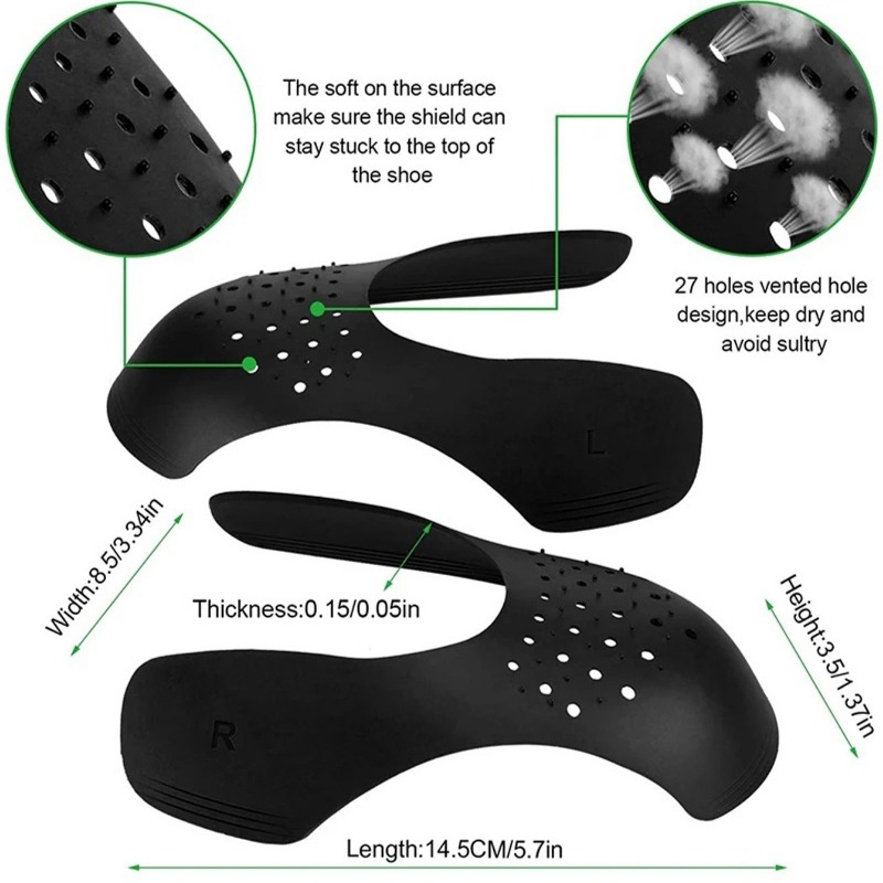 5 paires de protège-embouts de - Crease Protector Toe avis et prix